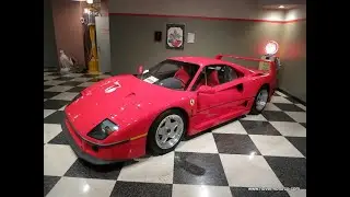 Armacost Car Museum, featuring the Ferrari F40