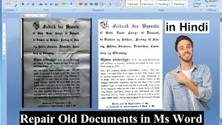 How to Repair Old Documents in Ms Word ! Old Documents Convert to New in Ms Word ! Learn About Work