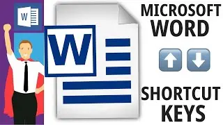 Microsoft Word Keyboard Shortcuts | Essential Shortcut Keys| Microsoft Office - MS WORD