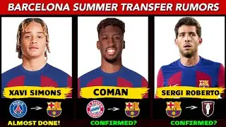 🚨 Barcelona Transfer News ~ Summer Confirmed Transfers & Rumors😱🔥 With Xavi Simons | June 2024