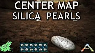 Ark Center Map Silica Pearl Locations (Shallow Water)