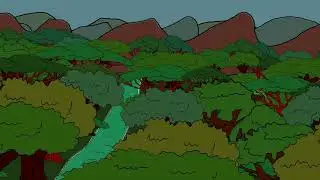 Jungle - Africa | Blender 2.8 Grease Pencil Animation