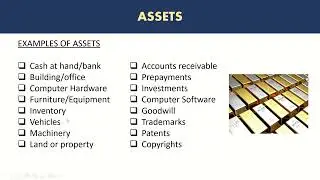 Definition and Types of Assets - Accounting Course – Part 5