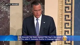 Mitt Romney To Receive JFK Profile In Courage Award For Trump Impeachment Vote, Courageous Defense