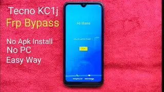 Tecno Spark 4 Air KC1j Frp Bypass 9.0 Pie New Method Without Apk 2021