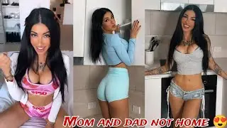 When Mom And Dad Are Not Home | Alone With Hot Step Sister ❤️
