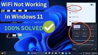 ✅How To Fix Wifi Not Working On Windows 11 - 2023 ||| Fix WiFi Not Showing in Settings On Windows 11