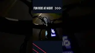 Fun Ride With DYU E-bike at Night 