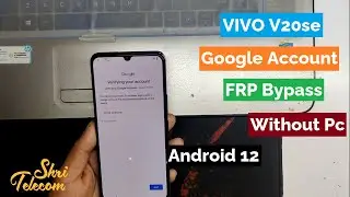 VIVO V20se Google Account FRP Bypass Without Pc Shri Telecom