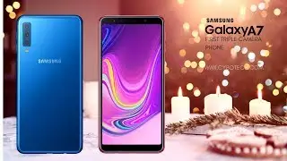 Samsung Galaxy A7 (2018) - First Look | FIRST TRIPLE Camera PHONE!