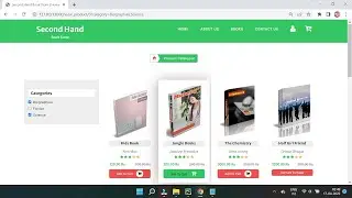 Second Hand Book Selling Project  || Python Django Project || Book Reselling E Commerce Project