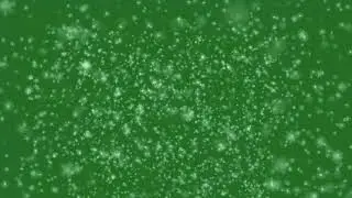 Snow Flakes Falling - 4K Green screen FREE high quality effects