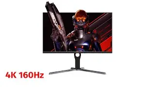 AOC U27G10 gaming monitor with 27″ 4K 160Hz Fast-IPS panel