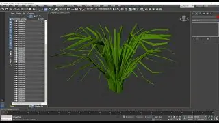Low Poly Kelp / Seaweed / Plant and Tallgrass / Spider Plants in 3ds Max