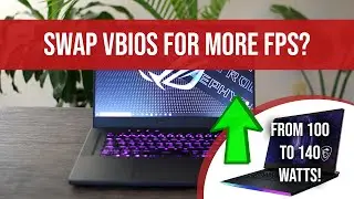 Increase Your Laptop GPU Wattage With a vBIOS Flash - Asus Zephyrus G15 vBIOS Swap