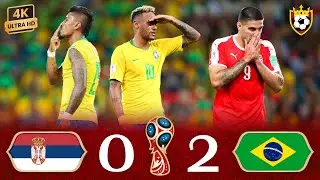 Neymar leads Brazil to qualify and win over Serbia with dazzling show 🥶🤯🌟 ● Full Highlights 🎞️ | 4K