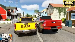 Car Parking Multiplayer 2 - Ram 1500 TRX & Toyota Hilux Mountains Gameplay