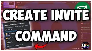 How to make an INVITE CREATE command for your discord bot! || Discord.js V14