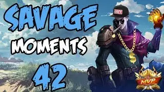 Mobile Legends OMG SAVAGE Moments 42 [TOP MOMENTS AND 300IQ]