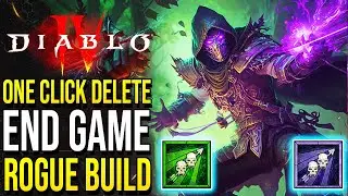 Highest Crits ROGUE Penetrating Shot Build For End Game | Diablo 4 Rogue Ranged Builds are Amazing!