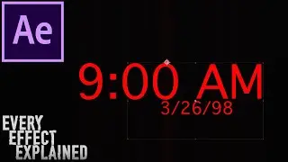 How to use Numbers & Timecode Text Effects in Adobe After Effects CC (Explained Ep. 18)