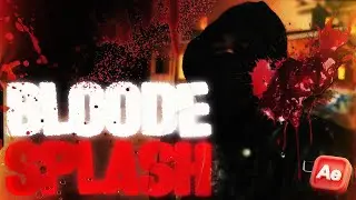 How to make BLOOD SPLASH effect in After Effects (FREE ASSETS INCLUDED)