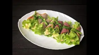 Рулетики из Ветчины Вкуснейшая Закуска на Праздничный стол.