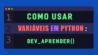 Variáveis Em Python 3 - Agora Você Aprende! [Fácil]