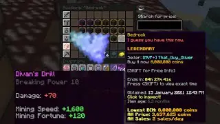 DIVAN'S DRILL CAN MINE BEDROCK?