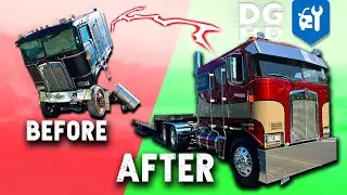 Building a Kenworth K100 Semi Truck in 10 MINUTES!