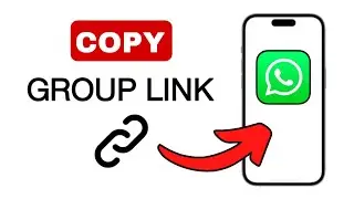 How To Copy WhatsApp Group Link!