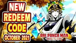 One Punch Man Road to Hero 2.0 New Redeem Code 2021 ||  One Punch Man Redeem Code October 2021