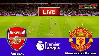 LIVE🔴| ARSENAL vs MANCHESTER UNITED - Premier League 2024/25 | PES 21 Simulation