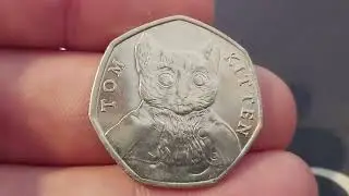 TOM KITTEN 50 PENCE COIN OF THE DAY EP541