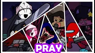 Pray but every turn a different character sings it (Pray but everyone sings it)