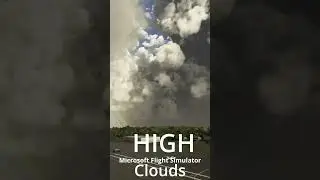 Microsoft Flight Simulator - STORM Cloud Setting Comparison - Low to Ultra