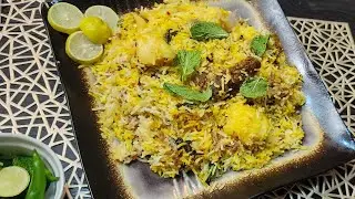 Hyderabadi Mutton Biryani without biryani masala :Easy Step-by-Step Guide for beginners by Cafe Erum