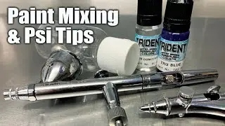 How to thin your Airbrush Paint | Beginner Tips