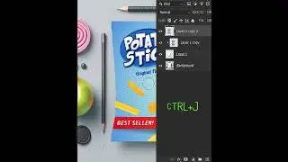 How to mockup chips packet 🍟 easily in photoshop 2024