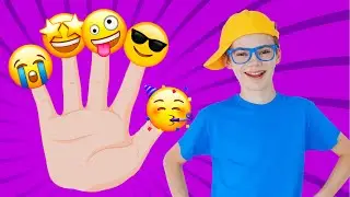 Finger Family Emoji & Peekaboo | More Nursery Rhymes and Babies Songs