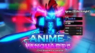 Igros EVO 50 LVL | Anime Vanguards | Roblox