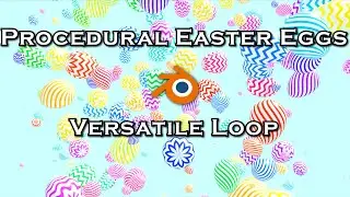 Easter Eggs - Looping Animation - Blender Tutorial