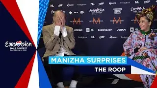 Manizha from Russia 🇷🇺  surprises The Roop from Lithuania 🇱🇹  with her own version of Discoteque