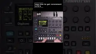 Mastering Digitone // Use this to get consistent LFO's