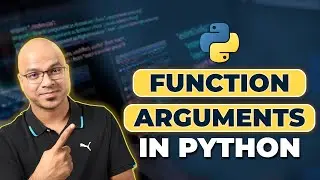 #33 Python Tutorial for Beginners | Function Arguments in Python