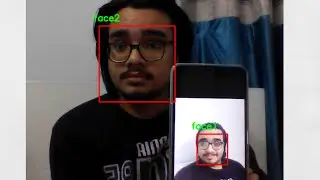 how to calculate Number of faces in a real time video using OpenCV python