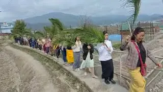 Palm Procession of churches on 13 April 2025