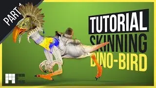 Start of Skinning and Setting of Envelopes - 3ds Max Skinning Tutorial