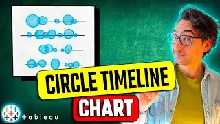 Tableau Charts: Circle Timeline | #Tableau Course #119