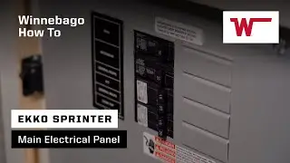 Winnebago EKKO Sprinter Electrical Panel